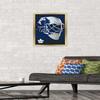 Trends International NHL Toronto Maple Leafs - Mask 16 Wall Poster, 14.725" x 22.375", Gold Framed Version view 2