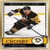 Trends International NHL Pittsburgh Penguins - Sidney Crosby 16 Wall Poster, 14.725" x 22.375", Gold Framed Version view 1