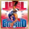 Trends International NBA Philadelphia 76ers - Joel EmbIId 17 Wall Poster, 22.4L x 14.7W, Gold Framed Version view 1