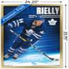 Trends International NHL Toronto Maple Leafs - Morgan Rielly 16 Wall Poster, 22.375" x 34", Gold Framed Version view 3