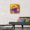 Trends International NBA Los Angeles Lakers - Lebron James 18 Wall Poster, 14.725" x 22.375", Gold Framed Version view 2