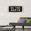 Trends International NBA Toronto Raptors - We The North 16 Wall Poster, 14.725" x 22.375", Gold Framed Version view 2