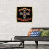 Trends International Guns N' Roses - Cross Wall Poster, 14.725" x 22.375", Gold Framed Version view 2