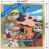 Trends International Naruto Shippuden - Jump Wall Poster, 14.725" x 22.375", Gold Framed Version view 3