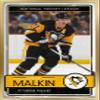 Trends International NHL Pittsburgh Penguins - Evgeni Malkin 16 Wall Poster, 22.375" x 34", Gold Framed Version view 1