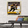 Trends International NHL Pittsburgh Penguins - Evgeni Malkin 16 Wall Poster, 22.375" x 34", Gold Framed Version view 2