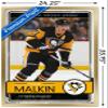 Trends International NHL Pittsburgh Penguins - Evgeni Malkin 16 Wall Poster, 22.375" x 34", Gold Framed Version view 3