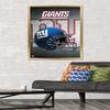 Trends International NFL New York Giants - Helmet 16 Wall Poster, 22.375" x 34", Gold Framed Version view 2