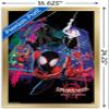 Trends International Marvel Spider-Man - Into The Spider-Verse - Group Wall Poster, 14.725" x 22.375", Gold Framed Version view 3