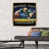 Trends International NFL Green Bay Packers - End Zone 17 Wall Poster, 22.375" x 34", Gold Framed Version view 2