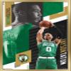 Trends International NBA Boston Celtics - Jayson Tatum 19 Wall Poster, 14.725" x 22.375", Gold Framed Version view 1