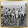 Trends International Friends - Posed Wall Poster, 14.725" x 22.375", Gold Framed Version view 1