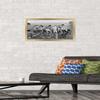 Trends International Friends - Posed Wall Poster, 14.725" x 22.375", Gold Framed Version view 2