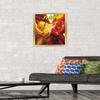 Trends International DC Comics - The Flash and The Reverse Flash - Race Wall Poster, 14.725" x 22.375", Gold Framed Version view 2