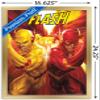 Trends International DC Comics - The Flash and The Reverse Flash - Race Wall Poster, 14.725" x 22.375", Gold Framed Version view 3