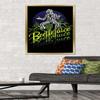 Trends International Beetlejuice - Yellow and Green Neon Wall Poster, 34L x 22.4W, Gold Framed Version view 2