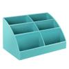 Acrimet Desktop Organizer - Easy Organizer Caddy Holder for Office, Home and School use (Plastic) (Solid Green Color) view 2