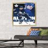 Trends International NHL Toronto Maple Leafs - Auston Matthews 17 Wall Poster, 34L x 22.4W, Gold Framed Version view 2