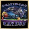 Trends International NFL Baltimore Ravens - End Zone 17 Wall Poster, 14.725" x 22.375", Gold Framed Version view 1