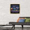 Trends International NFL Baltimore Ravens - End Zone 17 Wall Poster, 14.725" x 22.375", Gold Framed Version view 2
