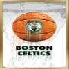 Trends International NBA Boston Celtics - Drip Ball 20 Wall Poster, 14.725" x 22.375", Gold Framed Version view 1