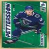 Trends International NHL Vancouver Canucks - Elias Pettersson 19 Wall Poster, 22.375" x 34", Gold Framed Version view 1