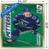 Trends International NHL Vancouver Canucks - Elias Pettersson 19 Wall Poster, 22.375" x 34", Gold Framed Version view 3