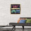 Trends International Pokmon - Neon Group Wall Poster, 14.725" x 22.375", Gold Framed Version view 2