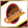 Trends International NHL Vancouver Canucks - Retro Logo 19 Wall Poster, 14.725" x 22.375", Gold Framed Version view 1