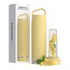 Infusion Pro Stainless Steel Fruit Infuser Water Bottle (20 oz) : Vacuum Insulated : Bottom Loading for More Flavor : Recipe eBook : Easy Cleaning : Great Gift view 1