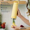 Infusion Pro Stainless Steel Fruit Infuser Water Bottle (20 oz) : Vacuum Insulated : Bottom Loading for More Flavor : Recipe eBook : Easy Cleaning : Great Gift view 3