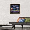 Trends International NFL Baltimore Ravens - End Zone 17 Wall Poster, 14.725" x 22.375", Bronze Framed Version view 2