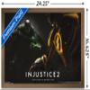 Trends International DC Comics - Injustice: Gods Among Us 2 - Batman & The Flash Wall Poster, 14.725" x 22.375", Bronze Framed Version view 3