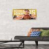 Trends International NBA Denver Nuggets - Nikola Jokic 19 Wall Poster, 14.725" x 22.375", Gold Framed Version view 2