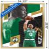Trends International NBA Boston Celtics - Jayson Tatum 19 Wall Poster, 22.375" x 34", Gold Framed Version view 3