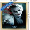 Trends International DC Comics - The Dark Knight - The Joker - Man With A Plan Wall Poster, 14.725" x 22.375", Gold Framed Version view 3