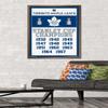 Trends International NHL Toronto Maple Leafs - Champions 16 Wall Poster, 22.375" x 34", Bronze Framed Version view 2