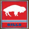 NFL Buffalo Bills - Retro Logo 15 Wall Poster, 34L" x 22.4W", Bronze Framed Version view 1