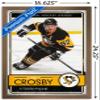 Trends International NHL Pittsburgh Penguins - Sidney Crosby 16 Wall Poster, 14.725" x 22.375", Bronze Framed Version view 3