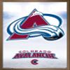 Trends International NHL Colorado Avalanche - Logo 17 Wall Poster, 22.375" x 34", Bronze Framed Version view 1