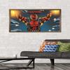 Trends International Marvel Comics - Deadpool - Target Wall Poster, 22.375" x 34", Bronze Framed Version view 2