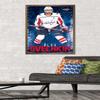 NHL Washington Capitals - Alex Ovechkin 17 Wall Poster, 34L" x 22.4W", Bronze Framed Version view 2
