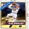 Trends International NBA Denver Nuggets - Jamal Murray 19 Wall Poster, 22.375" x 34", Gold Framed Version view 3
