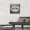 Trends International NBA San Antonio Spurs - Logo 17 Wall Poster, 22.4L x 14.7W, Bronze Framed Version view 2