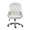 LIYFF-Stools Office Ergonomic Swivel Chair Modern and Stlish Design PU Leather Upholstered Lounge Chair 360-Degree Swivel with Casters view 1