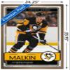 Trends International NHL Pittsburgh Penguins - Evgeni Malkin 16 Wall Poster, 22.375" x 34", Bronze Framed Version view 3
