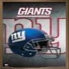 Trends International NFL New York Giants - Helmet 16 Wall Poster, 22.375" x 34", Bronze Framed Version view 1