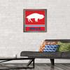 NFL Buffalo Bills - Retro Logo 15 Wall Poster, 22.4L" x 14.7W", Bronze Framed Version view 2