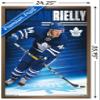 Trends International NHL Toronto Maple Leafs - Morgan Rielly 16 Wall Poster, 22.375" x 34", Bronze Framed Version view 3