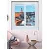 Magnetic Window Insulation Kit, HD Transparent Full Frame Magnetic Strip Automatic Closing Suitable for Wood, Plastic Steel, Aluminum Window Frame Lsxiao (Color : Clear, Size : 400x300cm) view 1